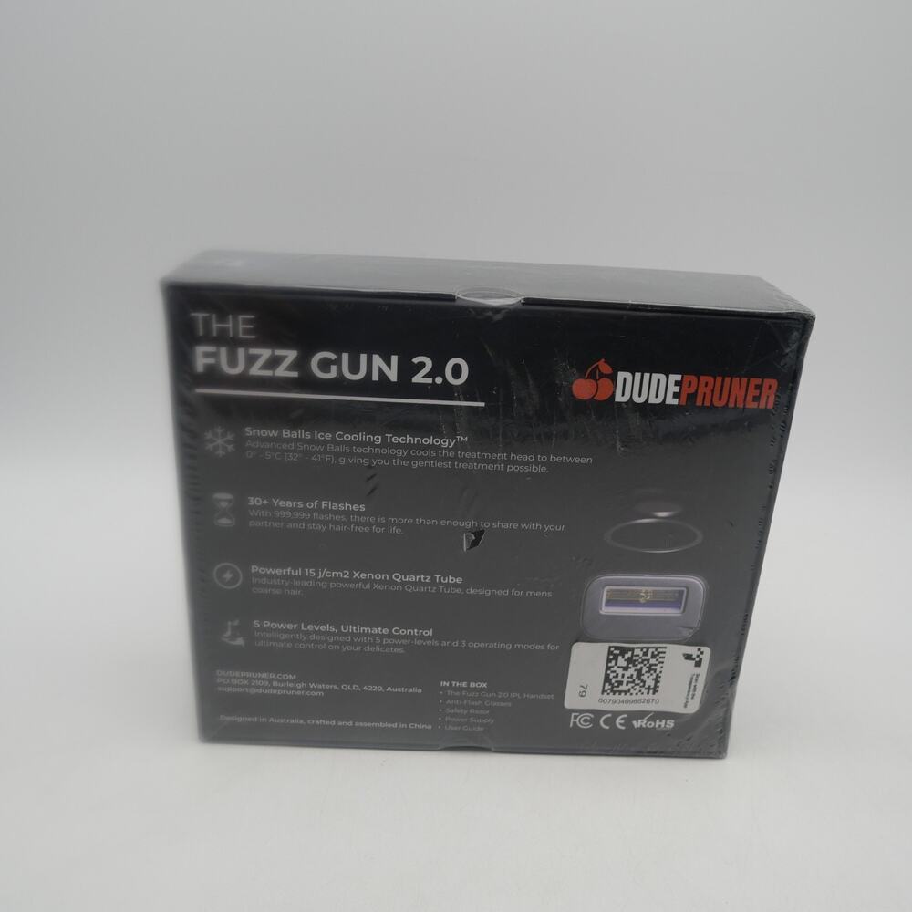 FUZZ GUN 2.0 Laser Hair Removal POOL 5 Levels of Intensity Dude Pruner NEW Seale - Picture 9 of 11